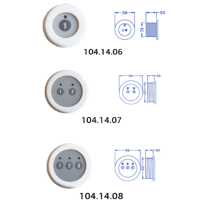 Ηλεκτρικό Μπουτόν Spa (Touch Pad)
