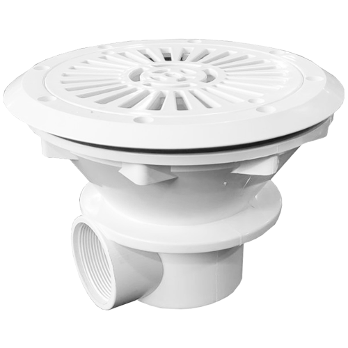 ABS Dno bazénu Bílé příslušenství Oxygon ABS White Parts Premium Drain Product