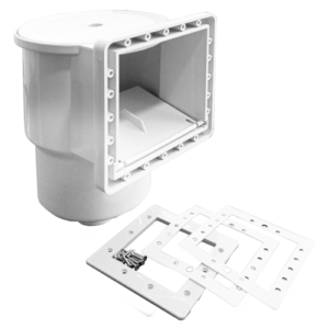 ABS Pool Skimmer Бели фитинги Oxygon ABS бели части Spa Skimmer продукт