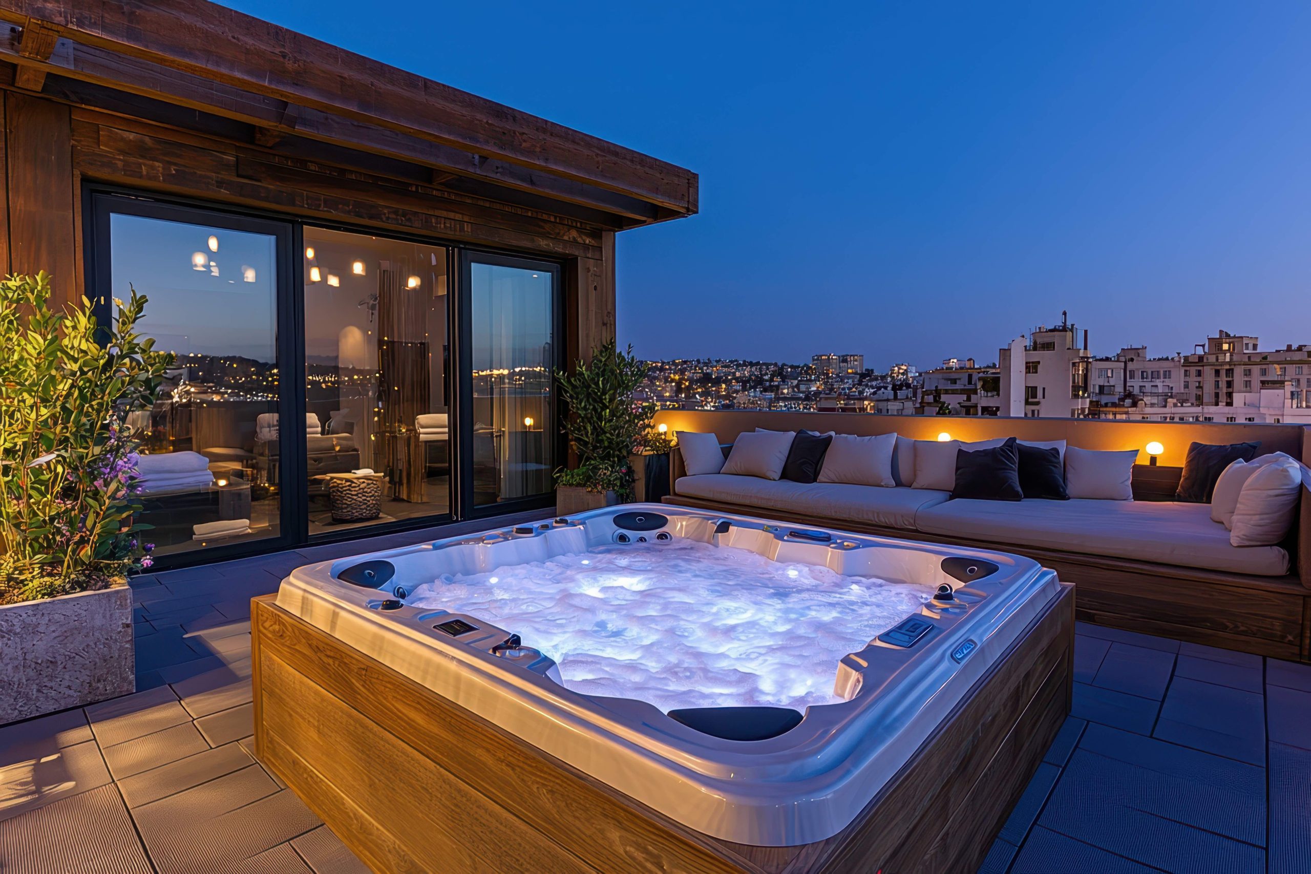 Outdoor Jacuzzi
