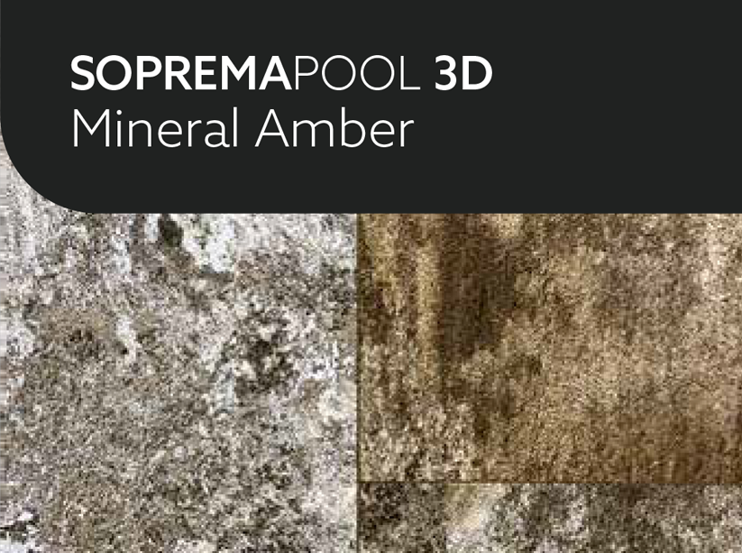 Liner Soprema 3D Mineral Amber