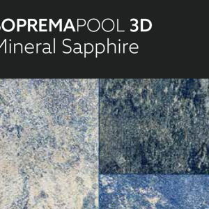 Liner Soprema 3D — Mineral Sapphire