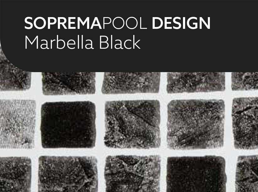 Liner Soprema Design Marbella Black