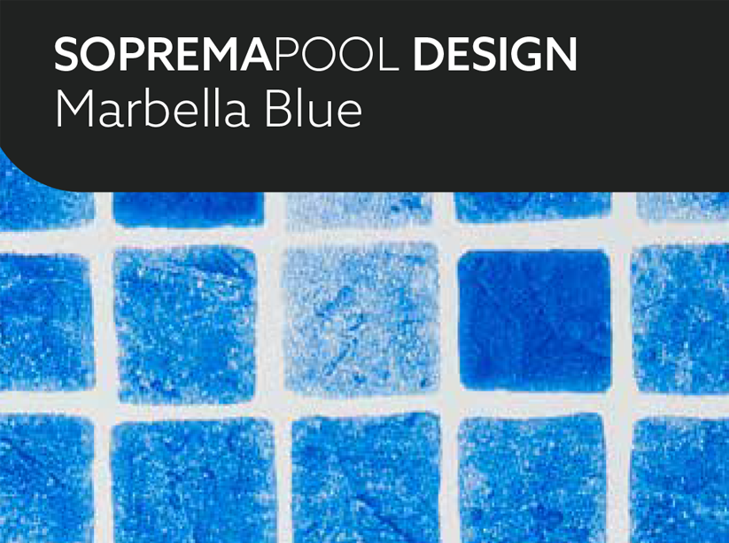 Liner Soprema Design — Marbella Blue