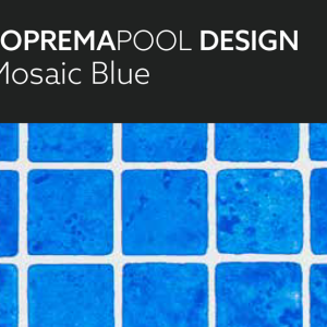 Liner Soprema Design — Mosaic Blue