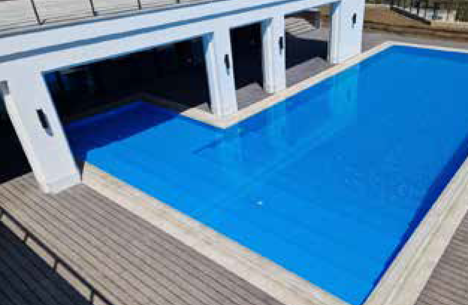 One azure-blue 2