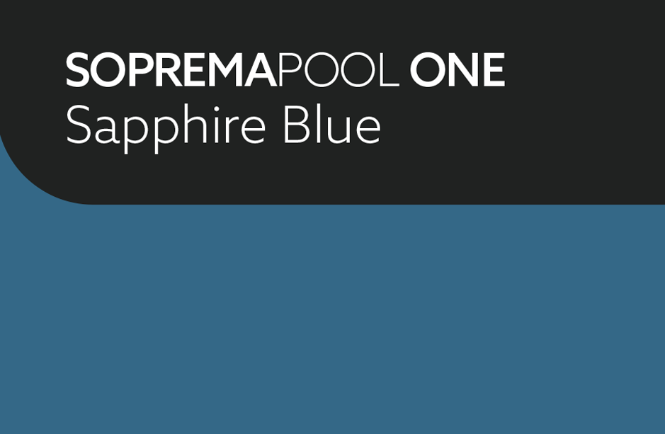 Liner Soprema One Sapphire Blue