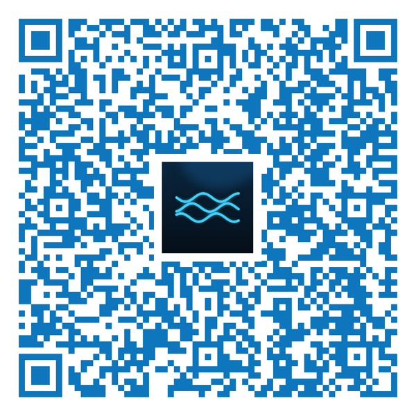 QR kód pro bezplatné stažení aplikace OXYGON Spa Assistant z Google Play