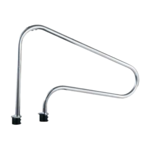 Main courante de piscine allongée, barre d'appui en acier inoxydable AISI304 Φ42 OXYGON